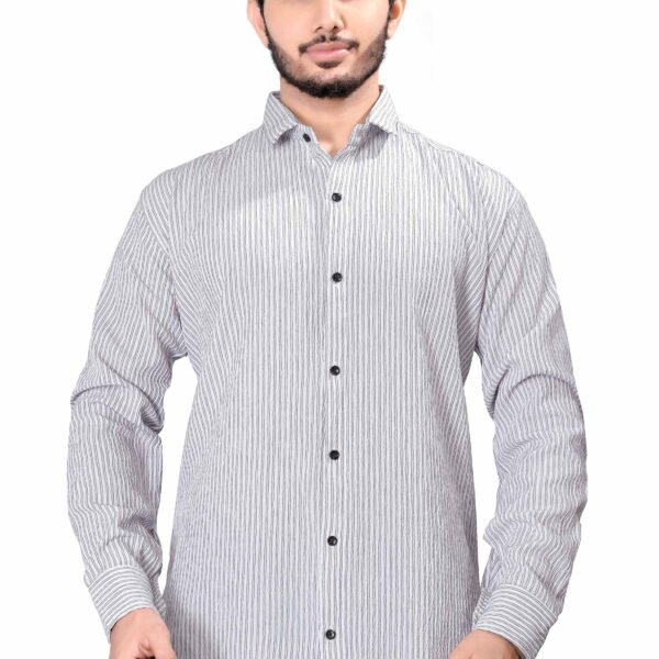 Men Stripes Regular Fit Shirt