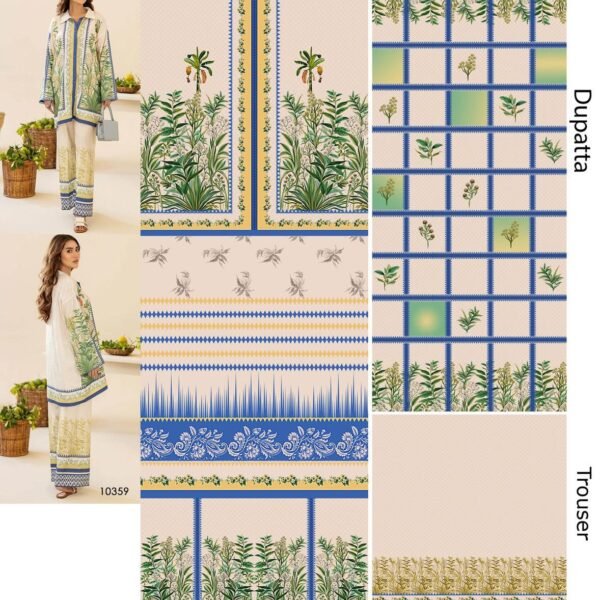 Printed Pure Cotton Gulshan Aura Coord Set for Women | Flex Cart