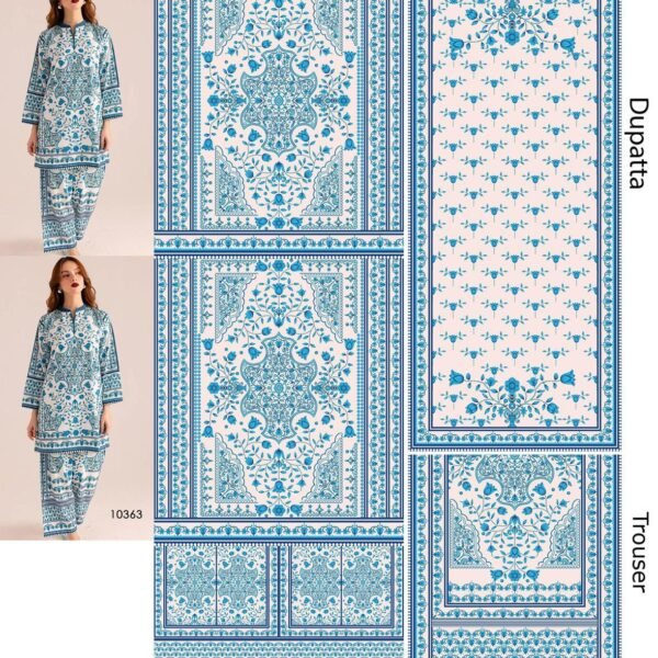 Printed Pure Cotton Gulshan Aura Coord Set for Women | Flex Cart