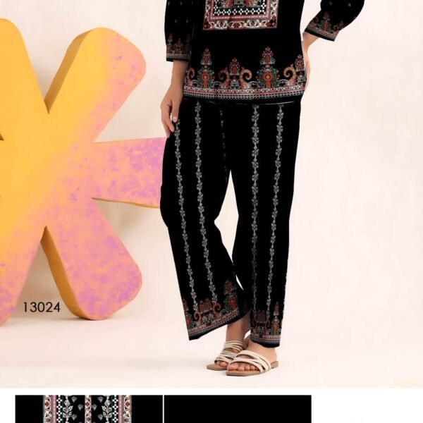 Printed Pure Cotton Gulshan Aura Coord Set for Women | Flex Cart