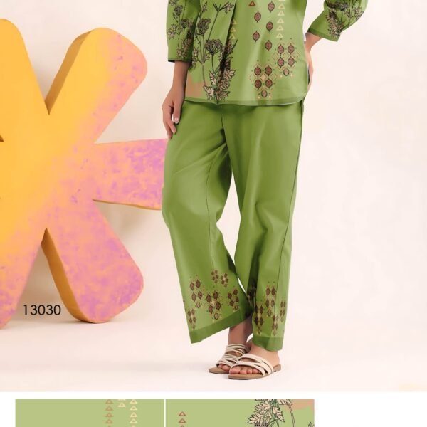 Printed Pure Cotton Gulshan Aura Coord Set for Women | Flex Cart