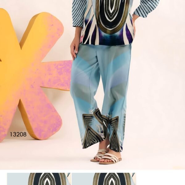 Printed Pure Cotton Gulshan Aura Coord Set for Women | Flex Cart