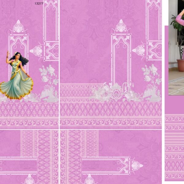 Printed Pure Cotton Gulshan Aura Coord Set for Women | Flex Cart