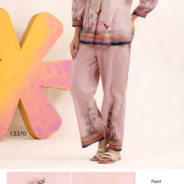 Printed Pure Cotton Gulshan Aura Coord Set for Women | Flex Cart