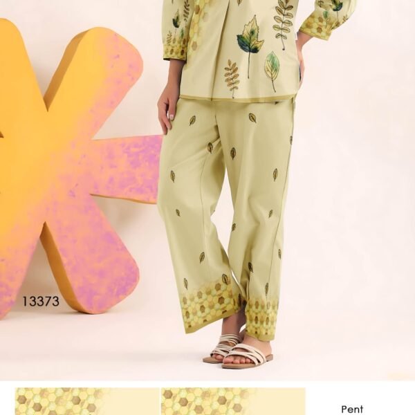 Printed Pure Cotton Gulshan Aura Coord Set for Women | Flex Cart