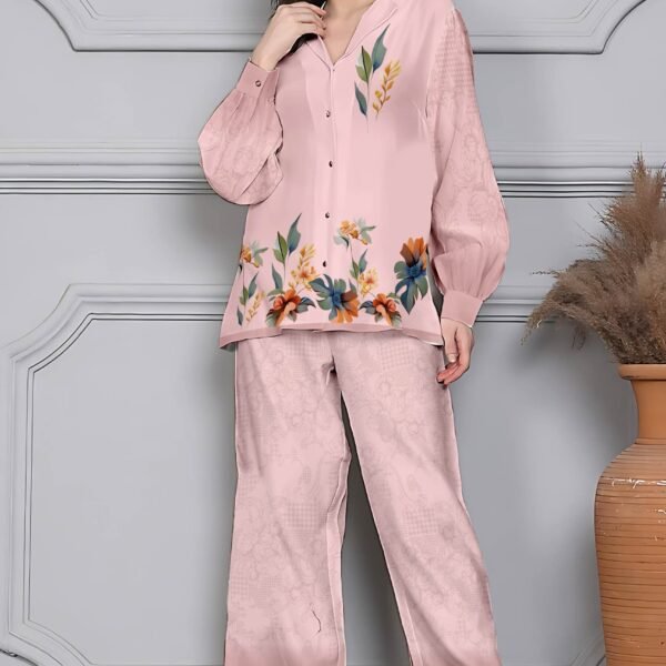 Printed Pure Cotton Gulshan Aura Coord Set for Women | Flex Cart