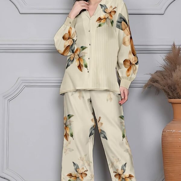 Printed Pure Cotton Gulshan Aura Coord Set for Women | Flex Cart