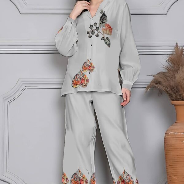 Printed Pure Cotton Gulshan Aura Coord Set for Women | Flex Cart