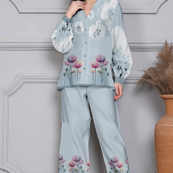 Printed Pure Cotton Gulshan Aura Coord Set for Women | Flex Cart