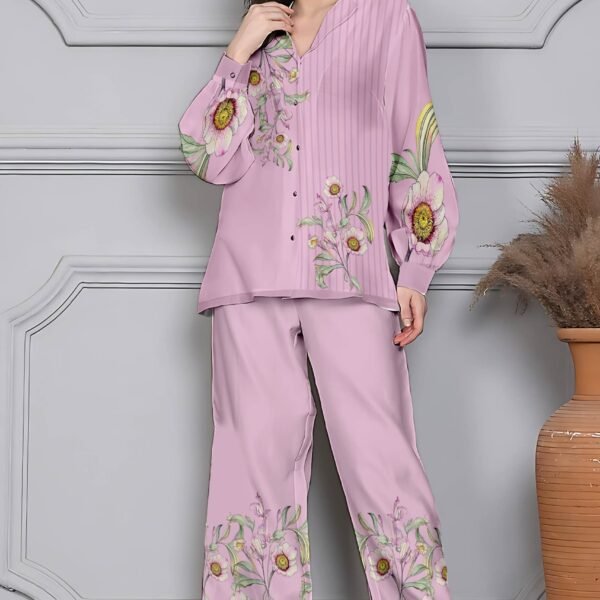 Printed Pure Cotton Gulshan Aura Coord Set for Women | Flex Cart