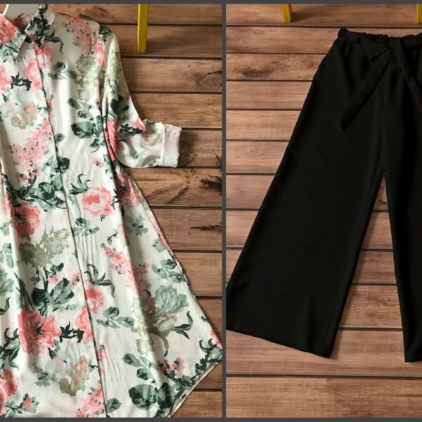 Women's Co-ord Set / Kurti and Palazzo Set / Casual & Festive Wear