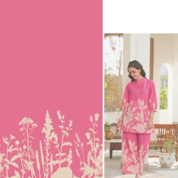 Printed Pure Cotton Gulshan Aura Coord Set for Women | Flex Cart