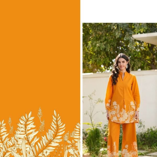 Printed Pure Cotton Gulshan Aura Coord Set for Women | Flex Cart