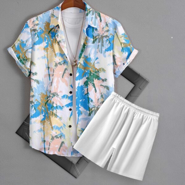 Men's Pop Print Pajama Set|| Shirt and Shorts Set for Mens || Night Wear for Man || Night Suit for Men