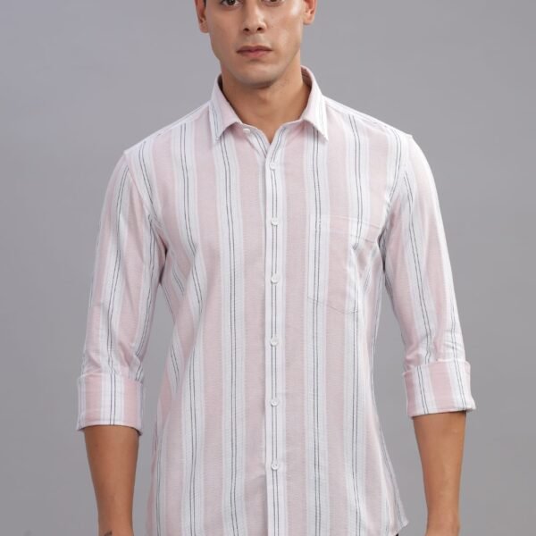 Men Striped Regular Fit Shirt