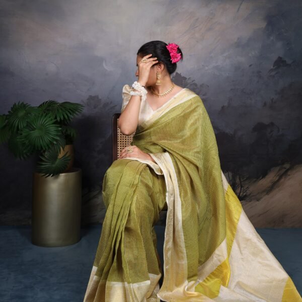 YNF Jacquard Saree KESH134 | Wedding Zari Border Saree